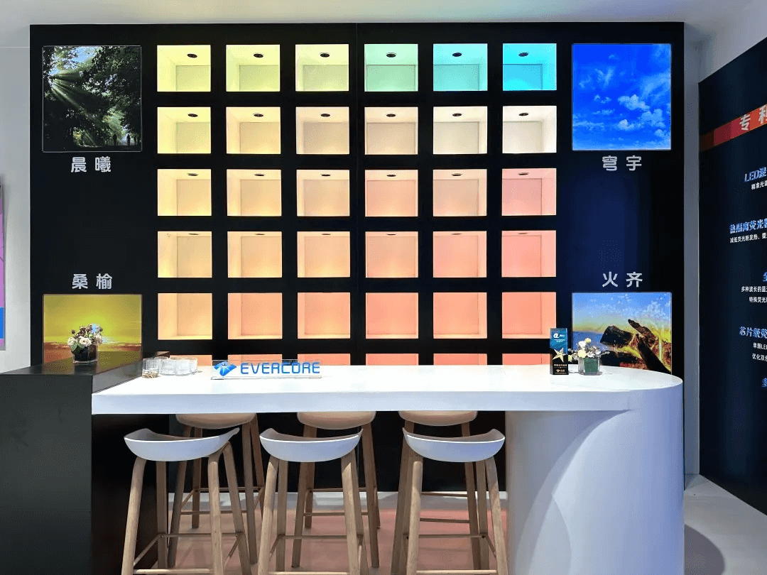 Carrying the first RGBCW-COB "Explosive Field" Light Asia Exhibition, Zhonghao Optoelectro 中昊·吉乐 | 公民色彩的色彩不会结束